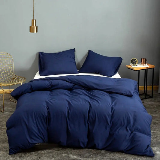 Housse De Couette Bleue Nuit