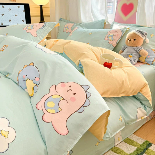 Housse De Couette Dinosaures Mignons