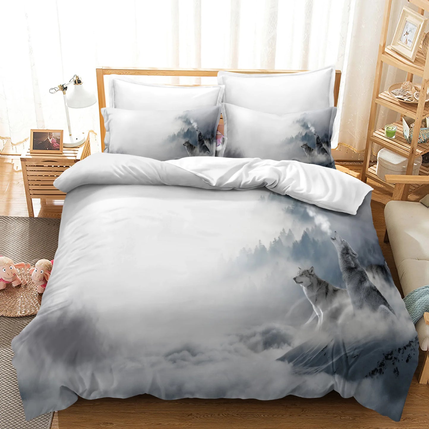 Housse de Couette Brume De Loups