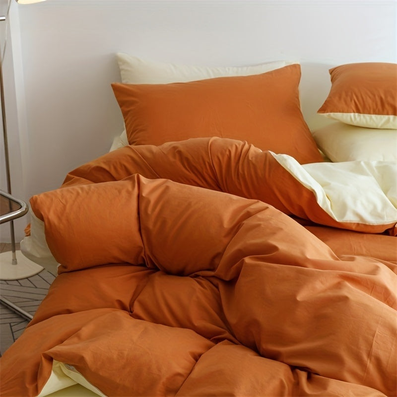 Linge de lit Terracotta Confortable Et Douce intérieur ivoire