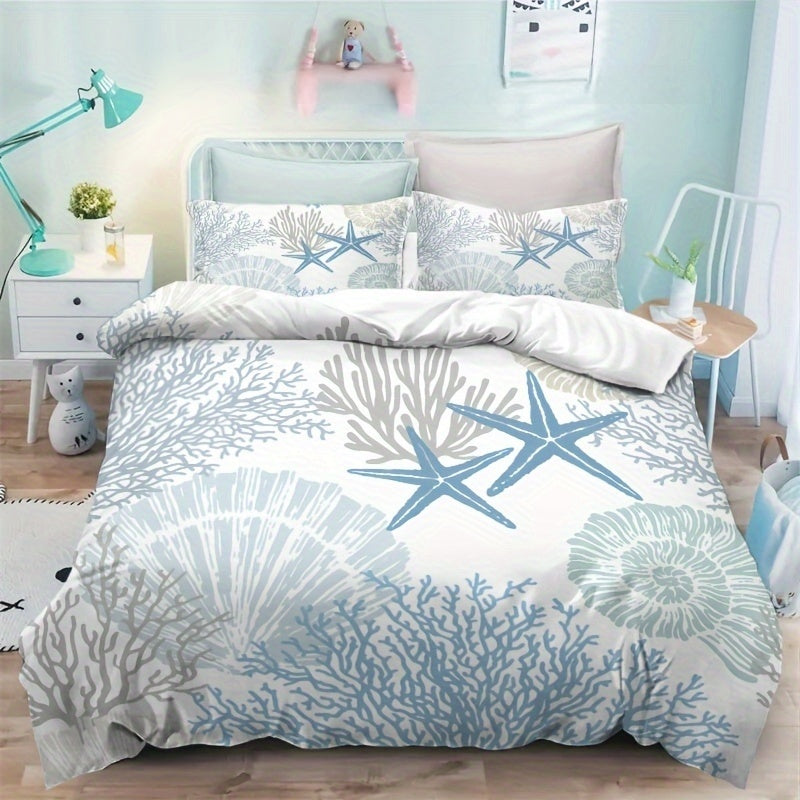 linge de lit sur la mer dans une décoration pastel