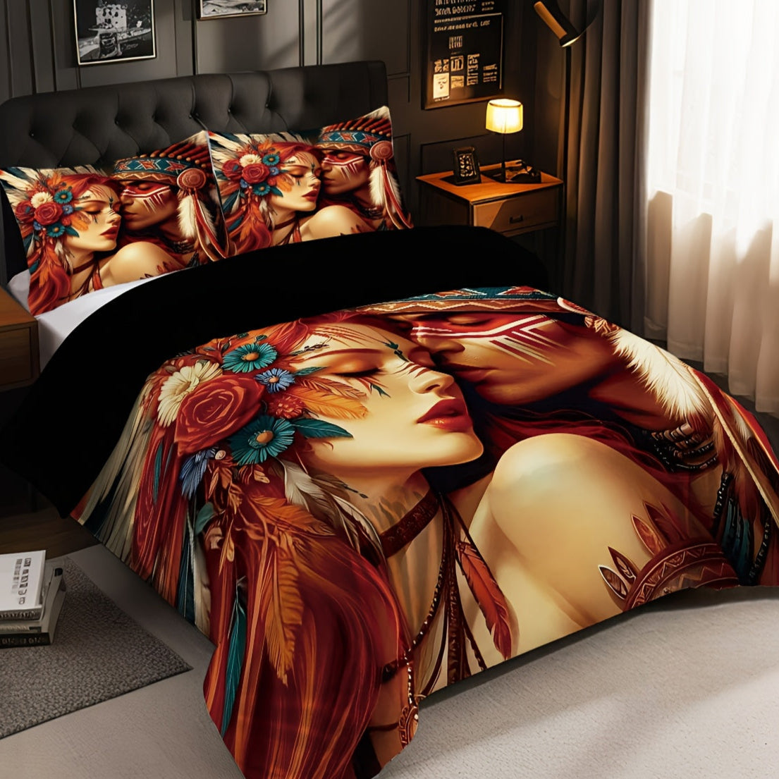 parure indien amoureux d'amérique